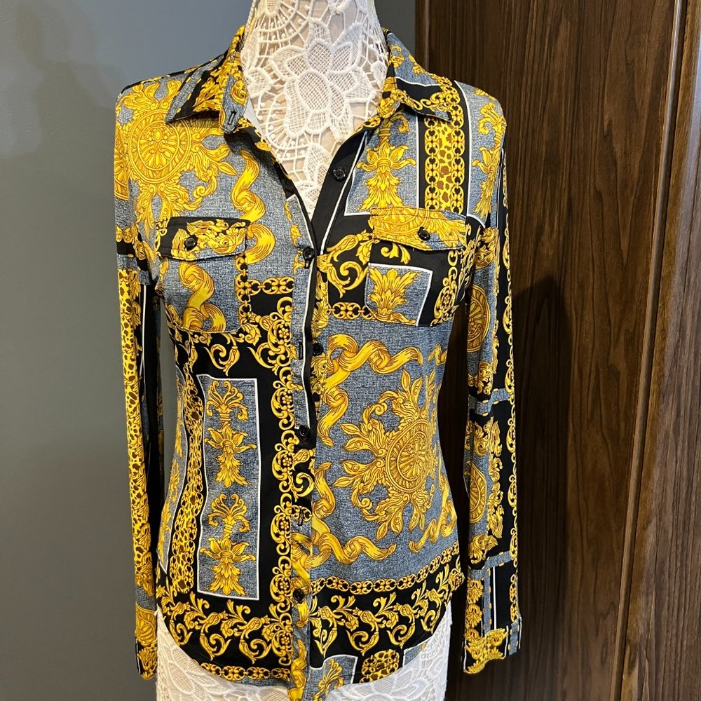 NWT Fashion Nova button down shirt - Size L